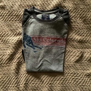 Abercrombie Fitch ski long sleeve shirt